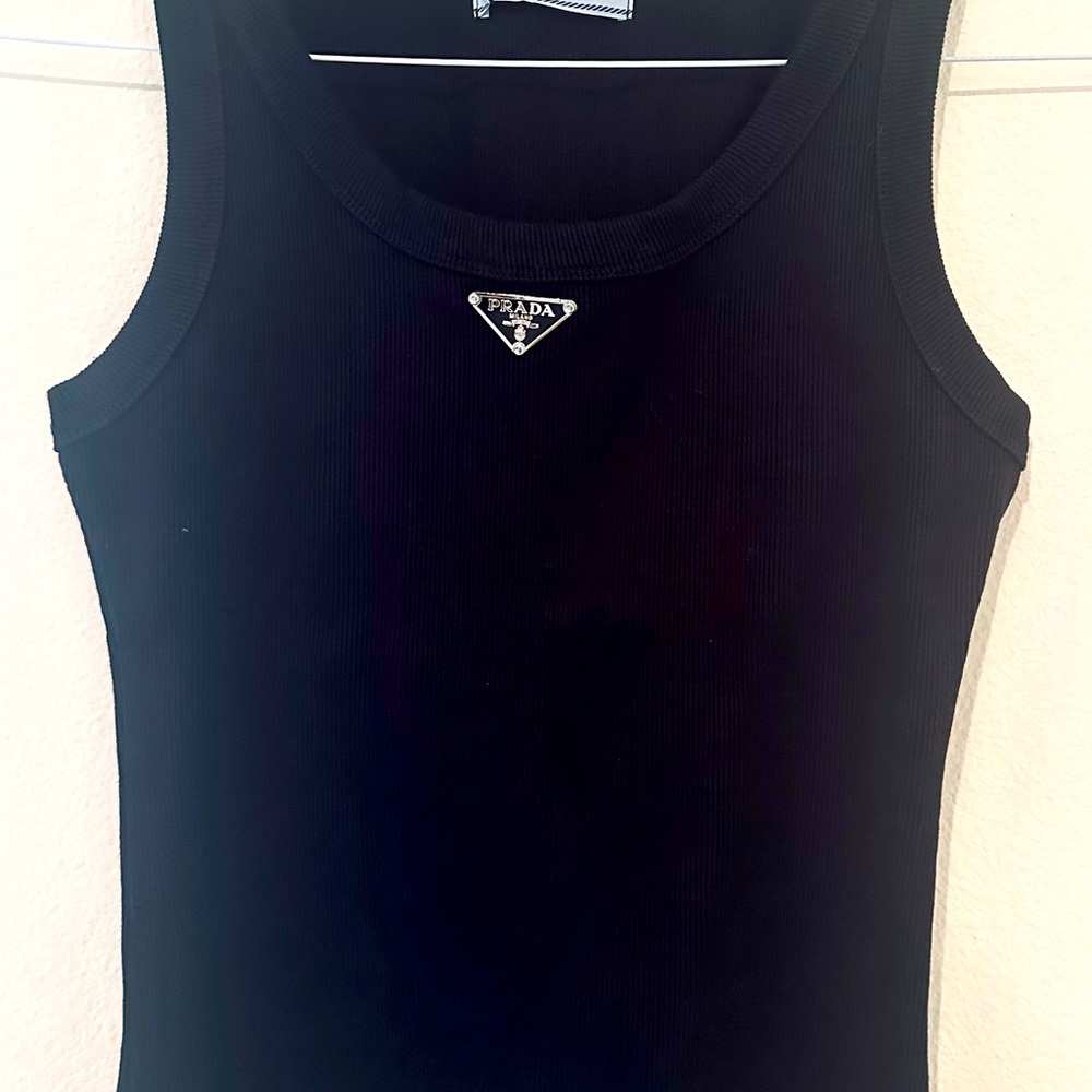 Prada Ribbed Tank Top - NWT